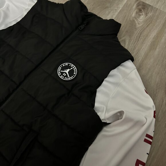 Jordan Full Zip Up Puffer Vest - Picture 6 of 6